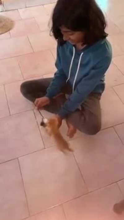 One bite, one turn...