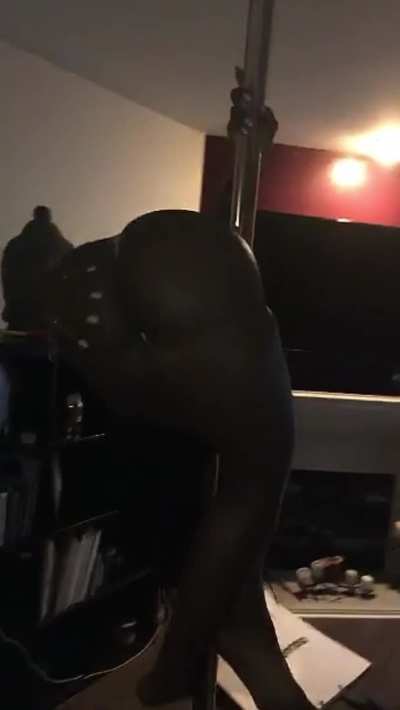 Bria Myles Pole Dancing