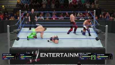 [WWE 2k19] Stuck in the floor