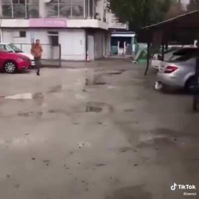 Don't touch my wife!