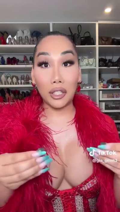 Gia is asked if she thinks Leona Winter could win DRF3