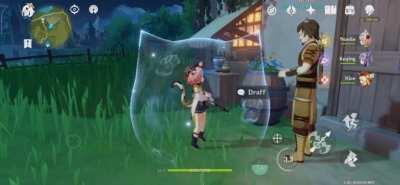 Just a father doting on his daughter