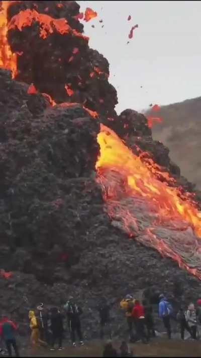 Volcano tourism in Iceland