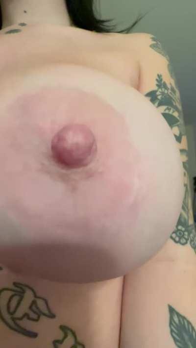 Enjoy my big tits jiggling in wide angle