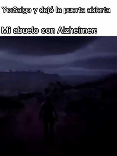 Yo dejo la puerta abierta. Mi abuelo con Alzheimer: