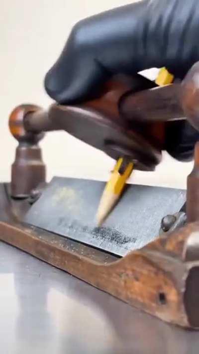 A pencil sharpener from the 1890s