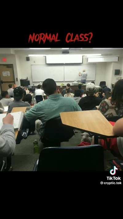 Always check around you