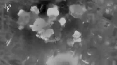 IDF Releases footage of the elimination of Nasralah