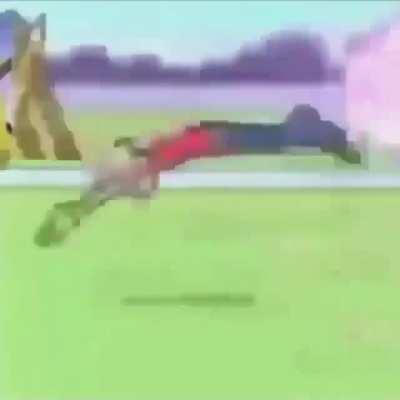 o maluco até voou omfg