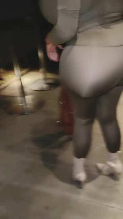 I prefer her ass over her tits.