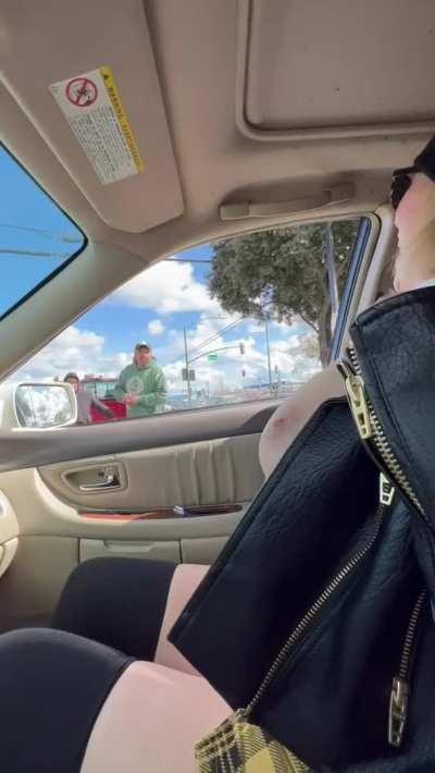 Flashin the boys at Home Depot!