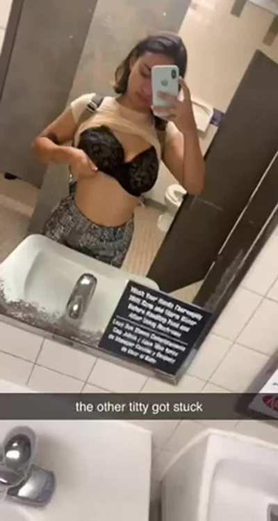 Tiny college girl, massive titties, and juicy pussy 🥰😜