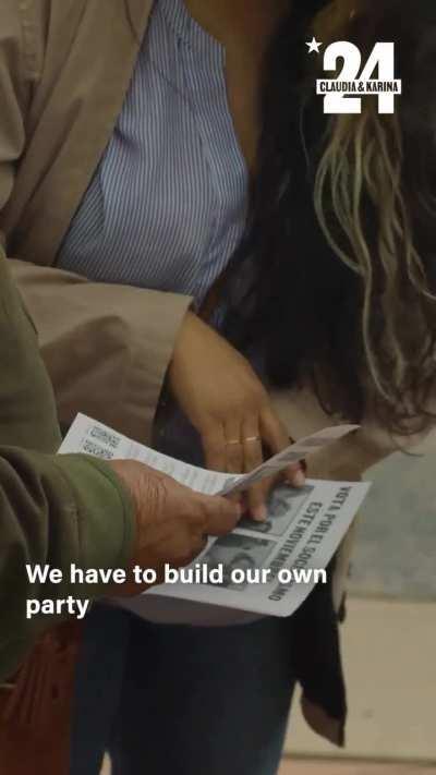 Working class Latino communities are fed lies after lies to vote for the Democrats because otherwise the Republicans will come. We don’t want more empty promises, we need real solutions and working class fighters!