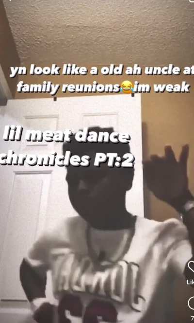  Lil meat (cg) what the hell was he doing 😭😭😭