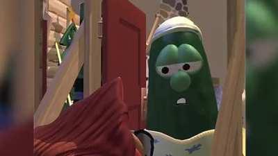 Larry the cucumber commits tax evasion