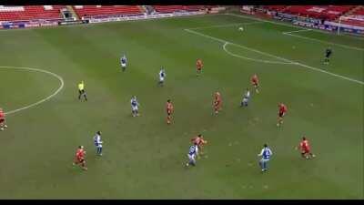 50 seconds of extremely high quality football from Barnsley vs Birmingham