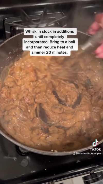 Easy Cream of Mushroom Soup with Smoked Paprika Mushrooms