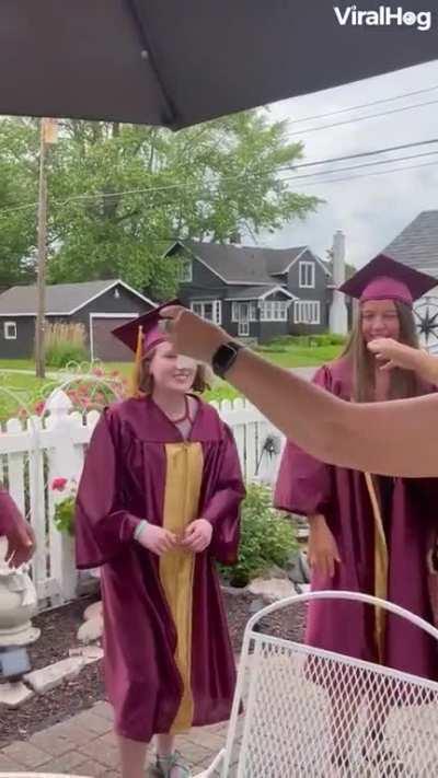 A retired kindergarten teacher reunites with her last class of graduating students.