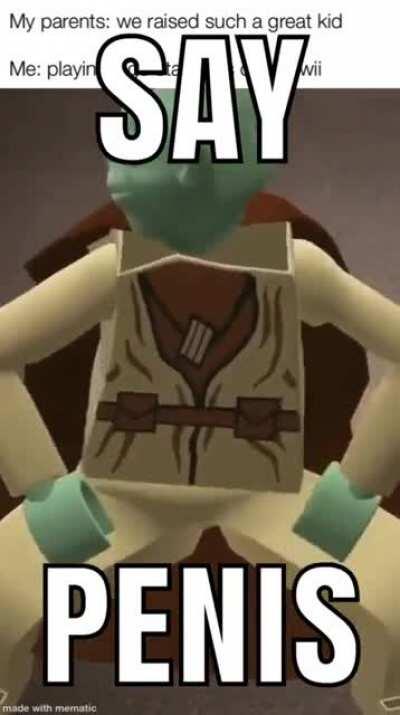 Say it it’s fujny guys