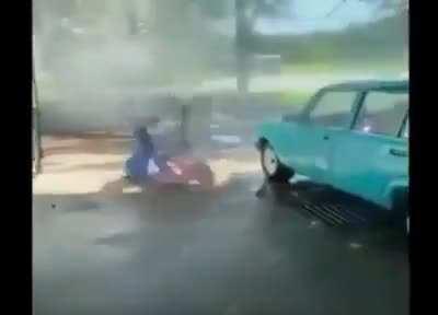HMC while I wash my car