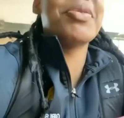 She didn't want to let her in her own apartment building