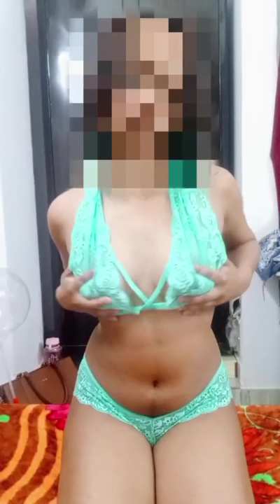 Letting my huge tits out is becoming a habit, a good one don't you think?