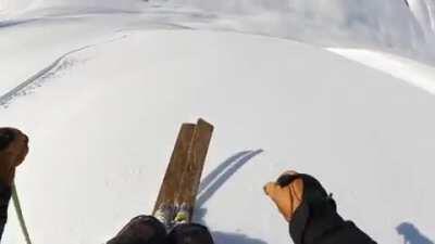 Surfing AK on the particle boards