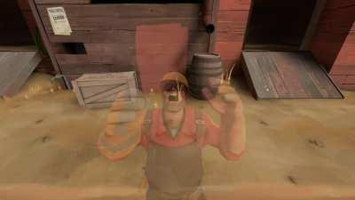 Engi mains when someone use the direct hit