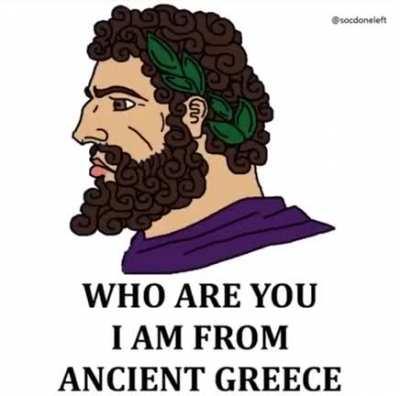 Who are you I am from Greece