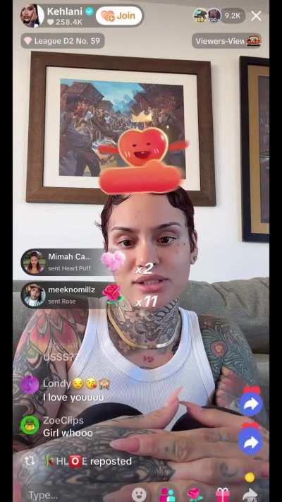 Part 3 of Kehlani’s recent live.