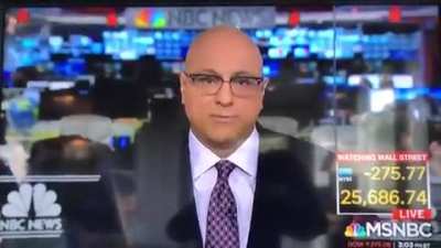 News reporter styling his hair with spit on live TV