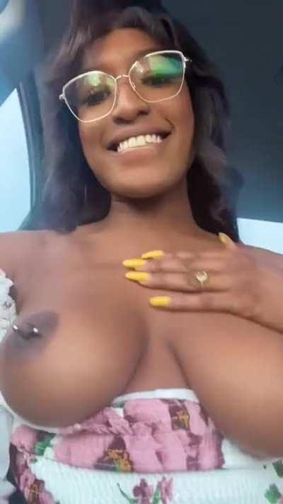 I heard you guys like boobies, so what about my chocolate boobies? (OC)