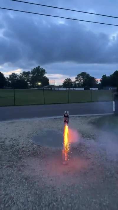 Lighting multiple fireworks in a row
