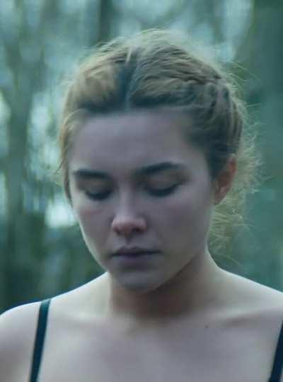 Florence Pugh stripping off