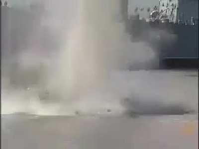 Why is everyone on that boat staring at me?