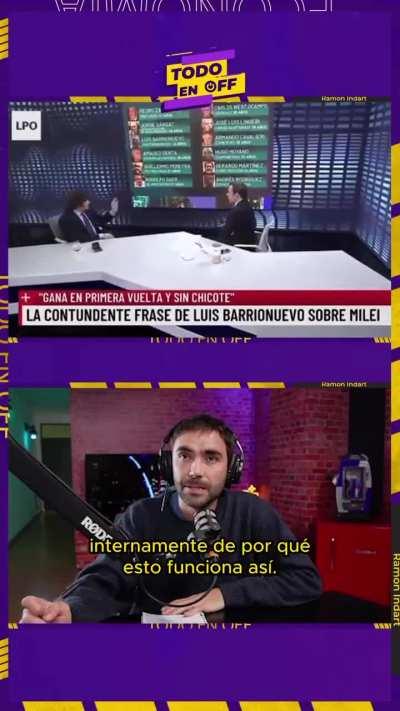 Milei, Sindicatos y Luis Barrionuevo