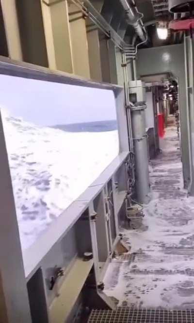 there's a little swell..