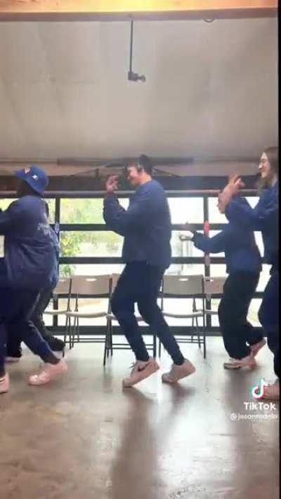 Dancing the taxes away.