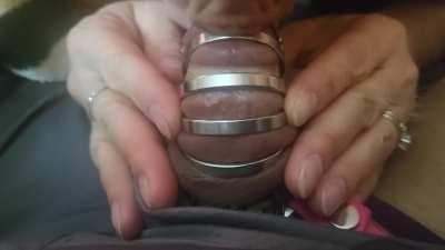 Sucking the head out of his cage😈