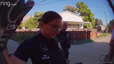 To attempt to violate citizens' rights but get served with comedic gold