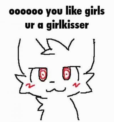 How do i kiss girls >w< girls are scwarryyy