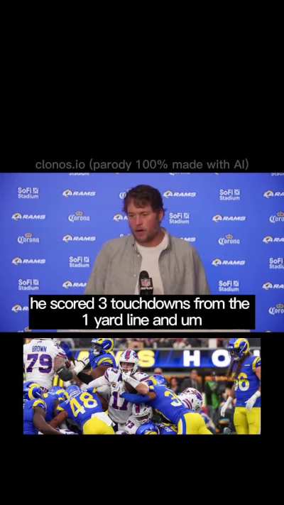 Matthew Stafford talks about Josh Allen after win (parody)