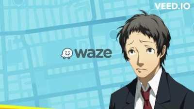 Just made a Tohru Adachi Waze Voice Pack
