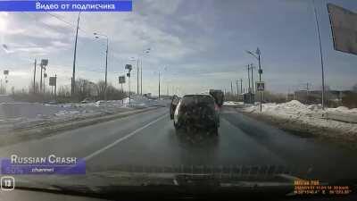 In America car hit you. But in soviet Russia, you hit car.