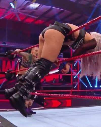 Liv waiting for her punishment