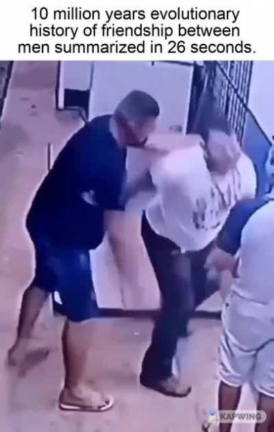 What's a friendship without a lil' gay in it?