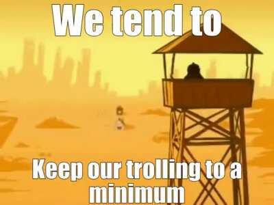 tankman does a little trolling