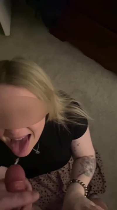 She was so excited for this load