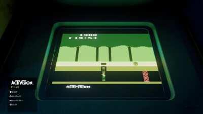 You can play arcade games in the arcade.