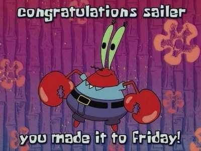 Have a nice weekend y'all.